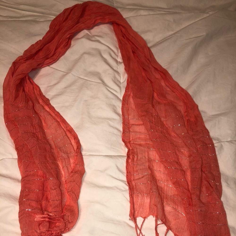 Orange scarf